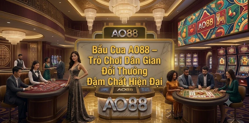 Bầu Cua AO88 Trò Chơi Dân Gian Đổi Thưởng Đậm Chất Hiện Đại