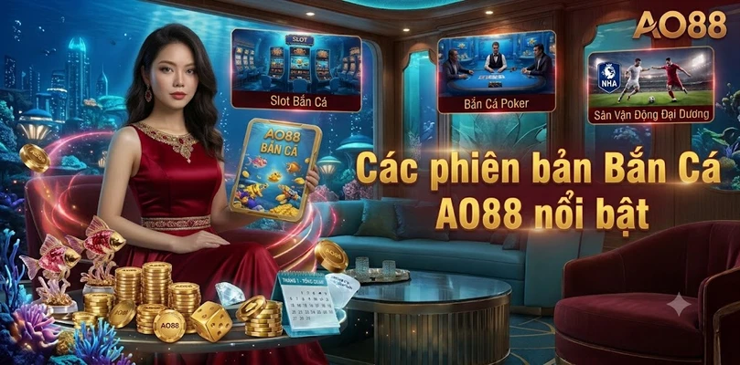 Các phiên bản Bắn Cá AO88 nổi bật