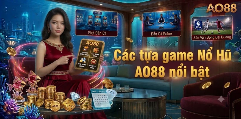 Các tựa game Nổ Hũ AO88 nổi bật