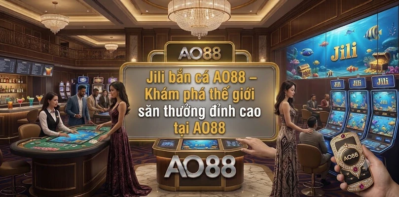 Jili bắn cá AO88 Khám phá thế giới săn thưởng đỉnh cao tại AO88