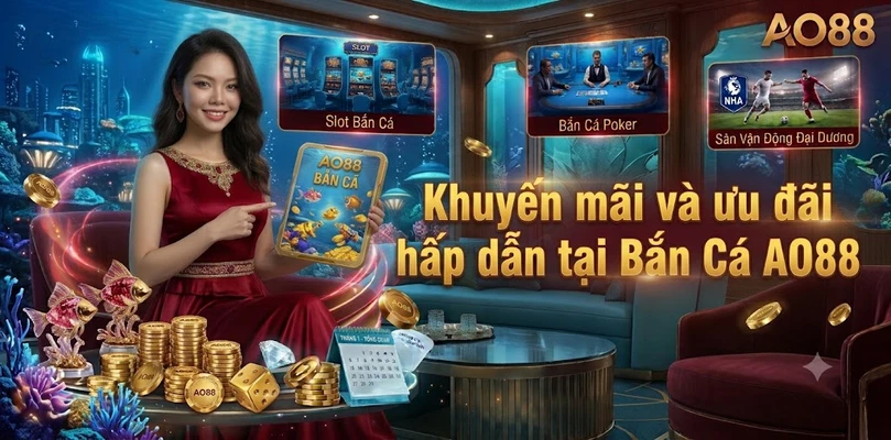Khuyến mãi và ưu đãi hấp dẫn tại Bắn Cá AO88