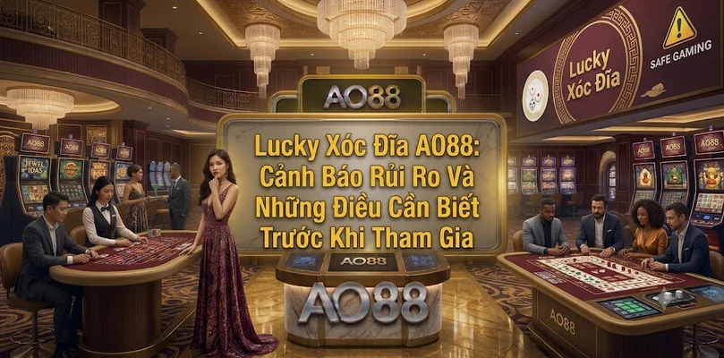 Lucky Xóc Đĩa AO88 Cảnh Báo Rủi Ro Và Những Điều Cần Biết Trước Khi Tham Gia