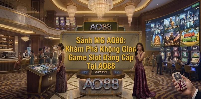 Sảnh MG AO88 Khám Phá Không Gian Game Slot Đẳng Cấp Tại AO88